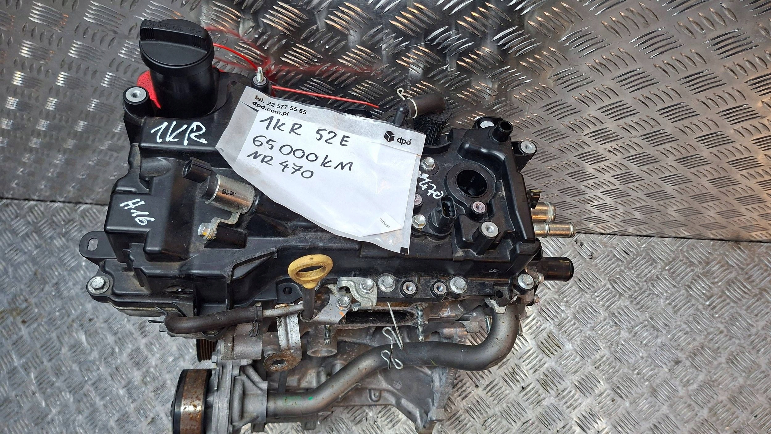 motor 1KR- B52E 1KR CITROEN C1 II 108 AYGO II 2018- 6 einspritzdüse