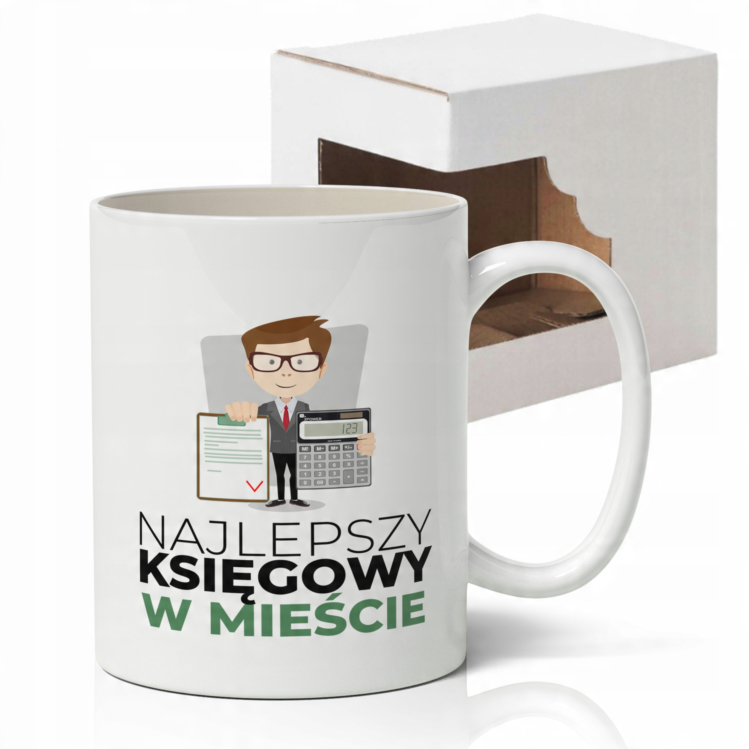 

Kubek dla Księgowego Własne Imię MiX