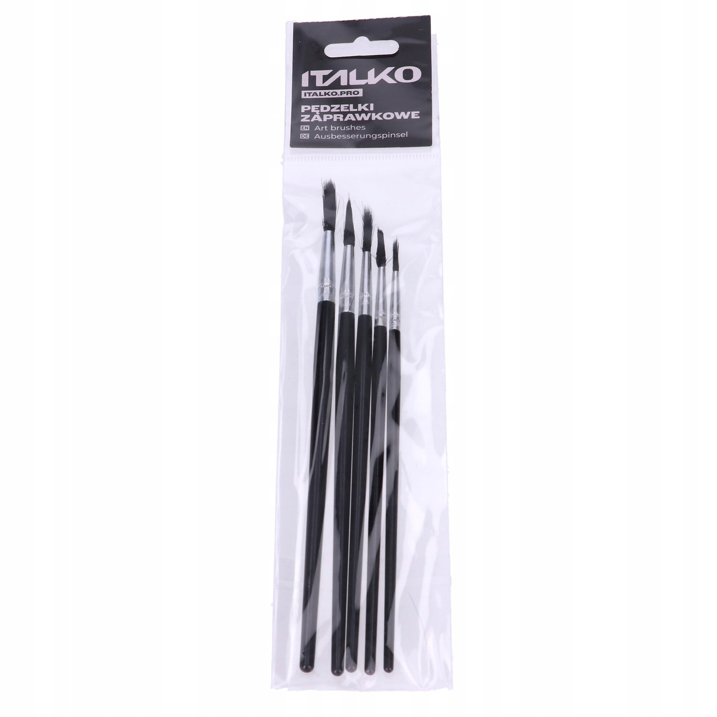 Pędzelki zaprawkowe Italko 30565 5 sztuk Rodzaj zestawy naprawcze
