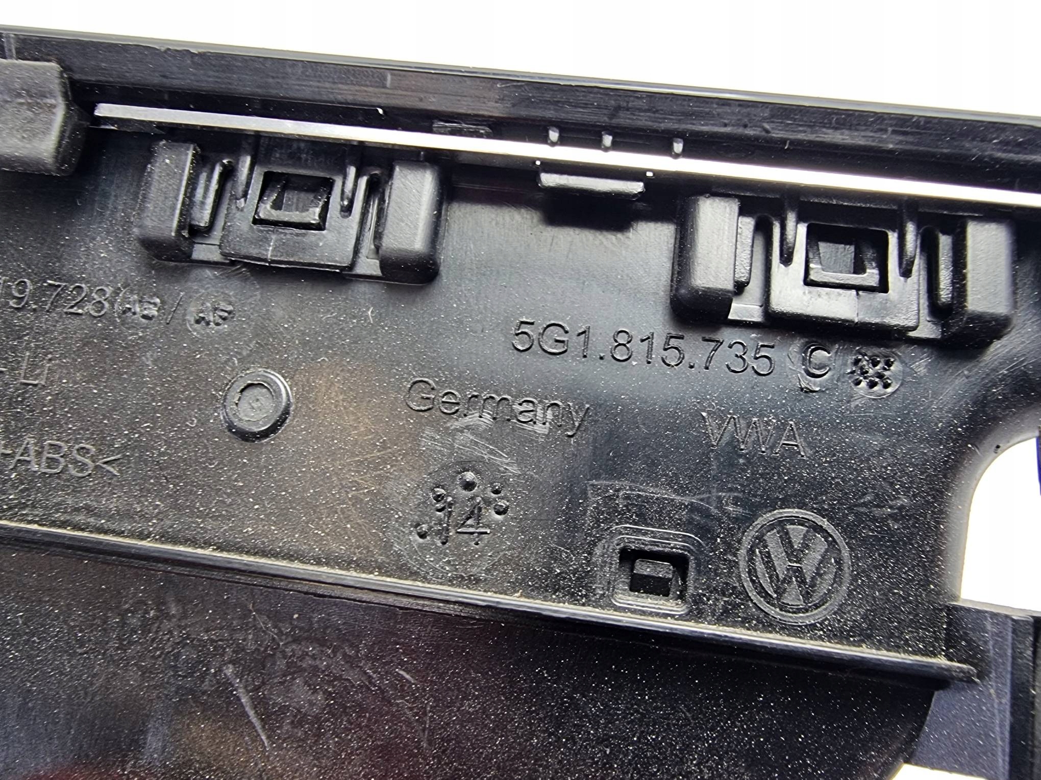 grid air conditioning devices 5G1819728 VOLKSWAGEN GOLF VII