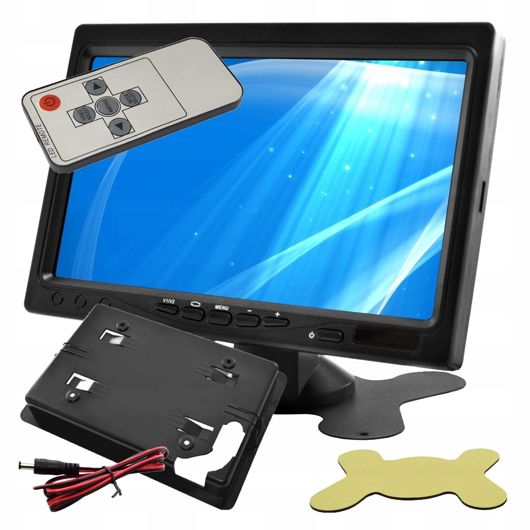 Monitor samochodowy 7'' VGA AV 12V