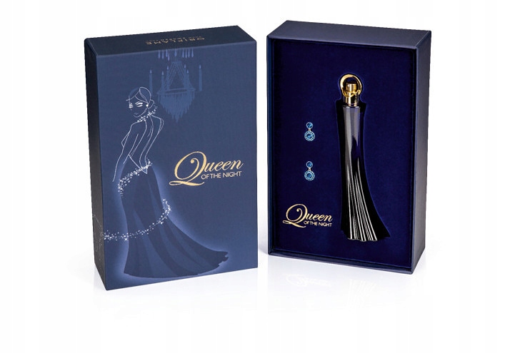 Parfém Queen of the Night s náušnicemi Swarovski Oriflame