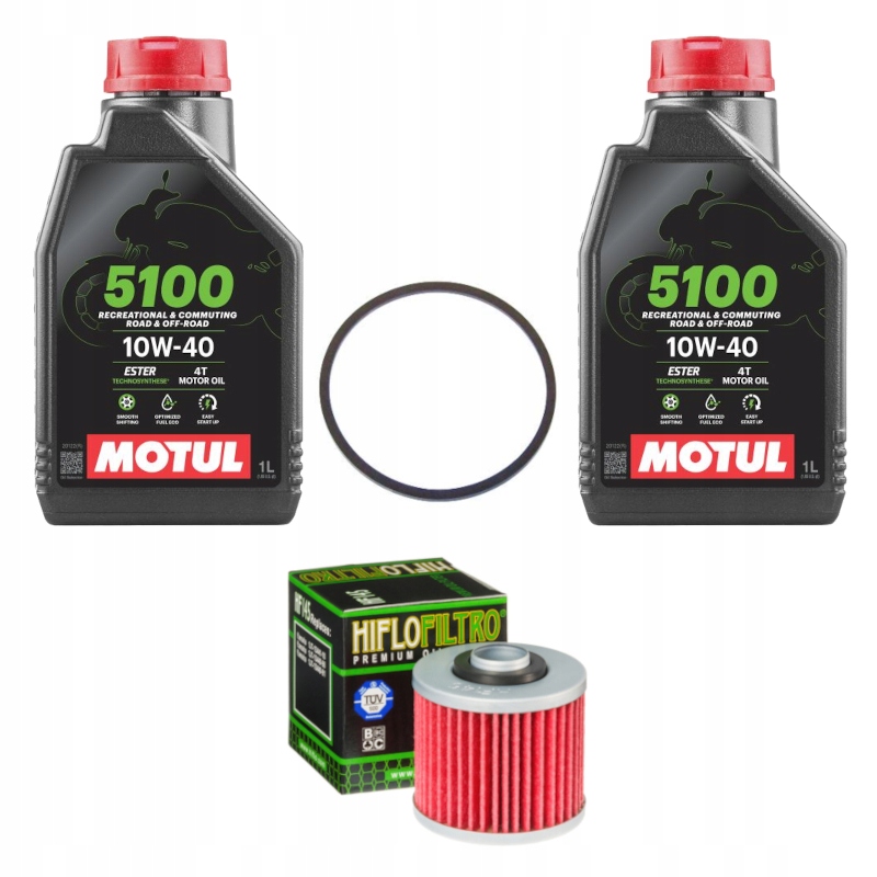 Zestaw serwisowy Yamaha XV 125 97-01 Virago Olej filtr, oring