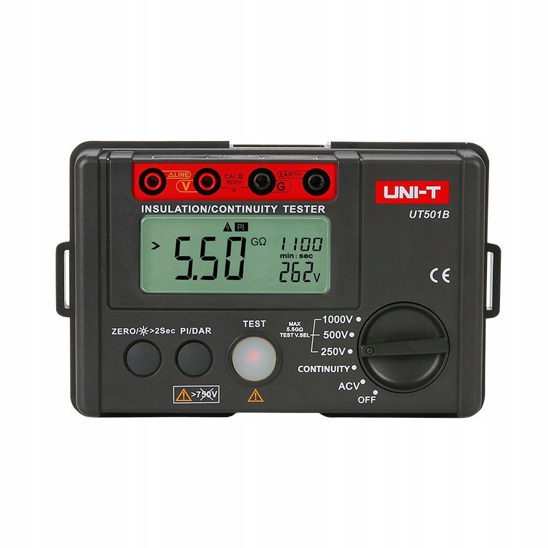 Merač izolačného odporu UT501B – profesionálny tester izolácie