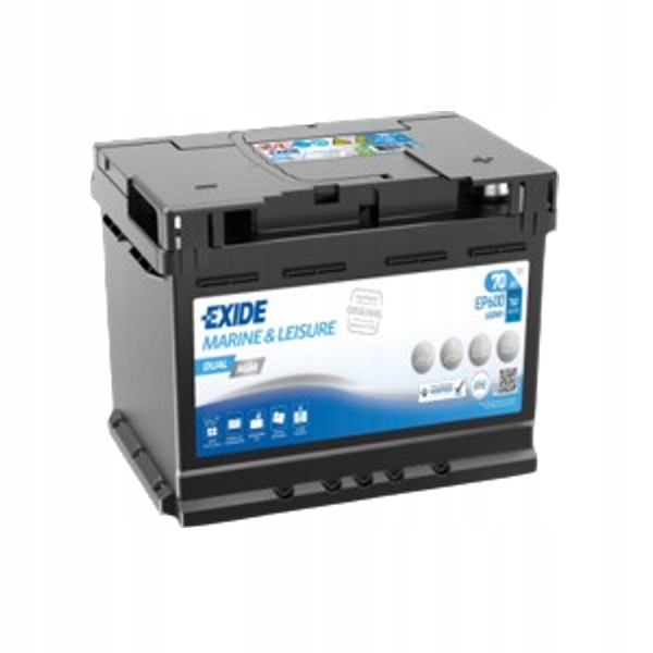 Akumulator Exide Agm 12V 60Ah 680A P+ Agm EP500