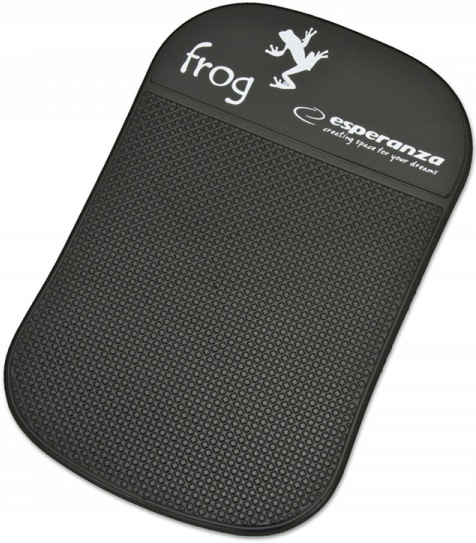 antypoślizgowa podkładka frog nano czarna EF101K
