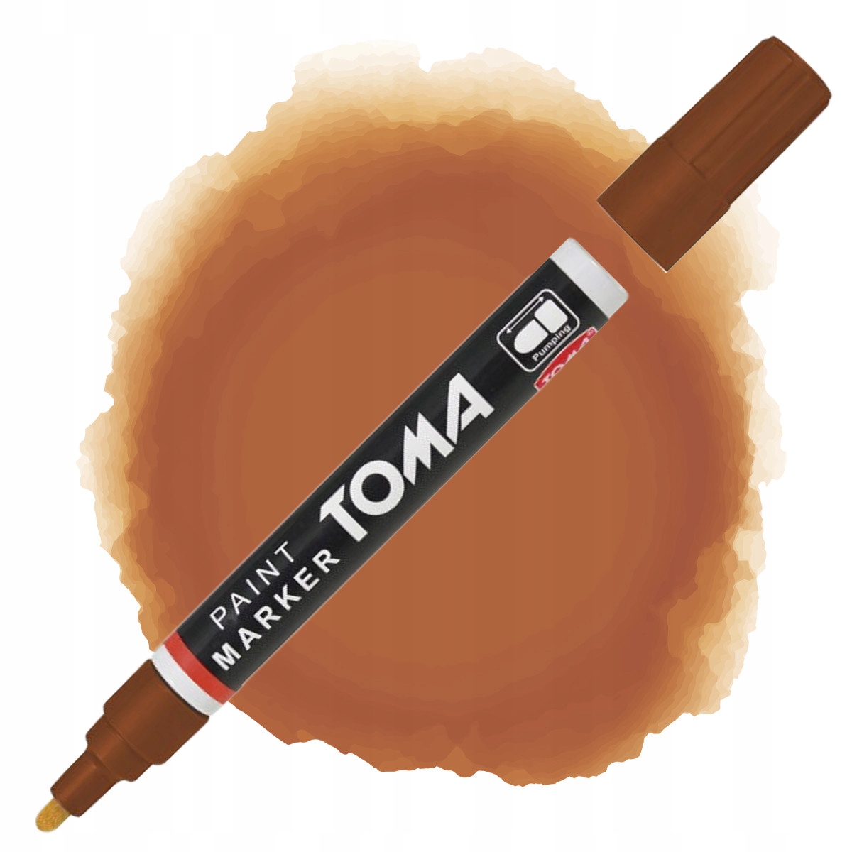 

Olejny Marker Toma Kolor Brązowy Dobra Jakość!