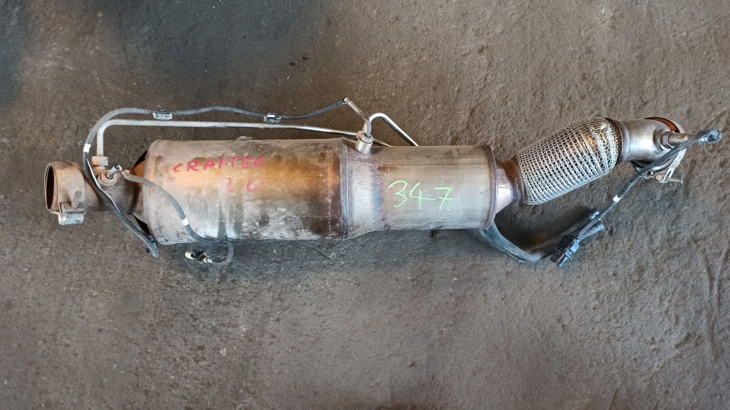 Фільтр DPF Crafter 2.0 TDI каталізатор 2e0131723a