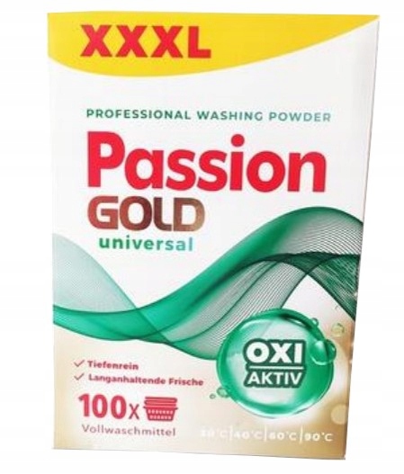 Levně Passion Gold Prášek na praní 6 kg
