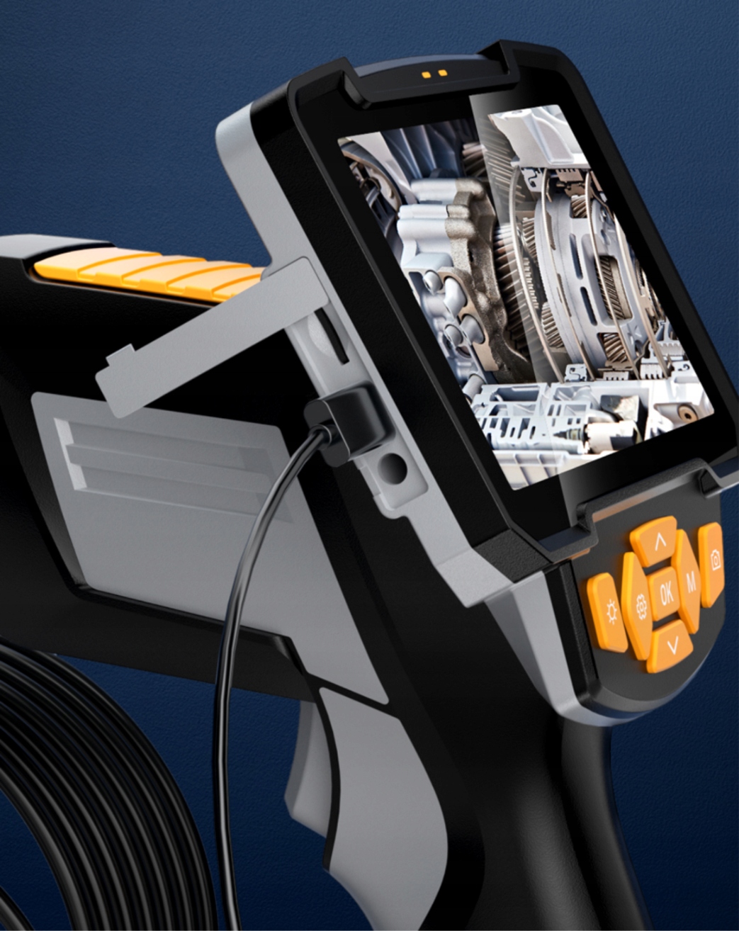 KAMERA INSPEKCYJNA 3,9MM WARSZTATOWA ENDOSKOP IP67 Z EKRANEM Marka inna