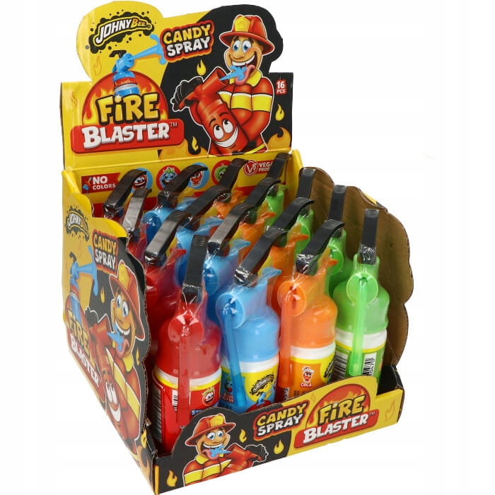 Levně Johny Bee Fire Blaster Tekuté Sladkosti MIX (55 ML) 16 Ks