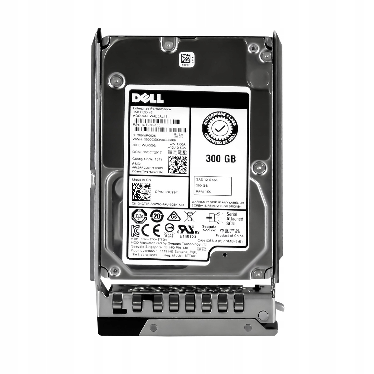 Dell 300GB 0NCT9F 15K 256MB SAS-3 2,5'' ST300MP0026