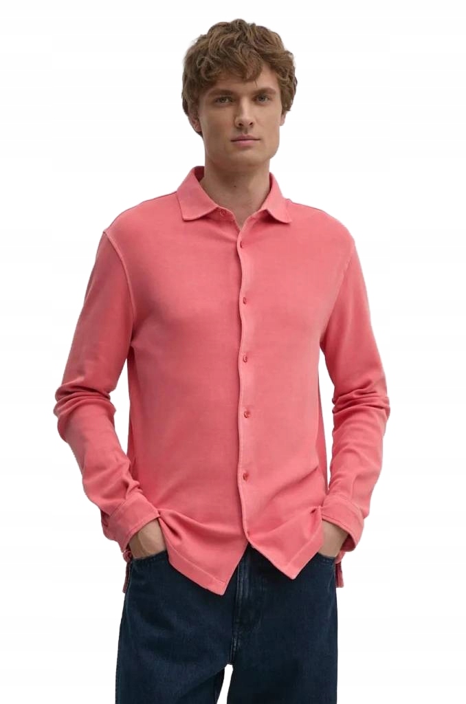 United Colors Of Benetton Růžová Košile Casual Z Bavlny XXL 2FA