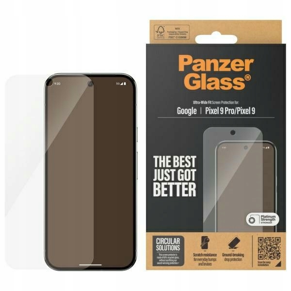 PanzerGlass Ultra-Wide Fit Ochranné sklo na displej Google Pixel 9 9 Pro 4787