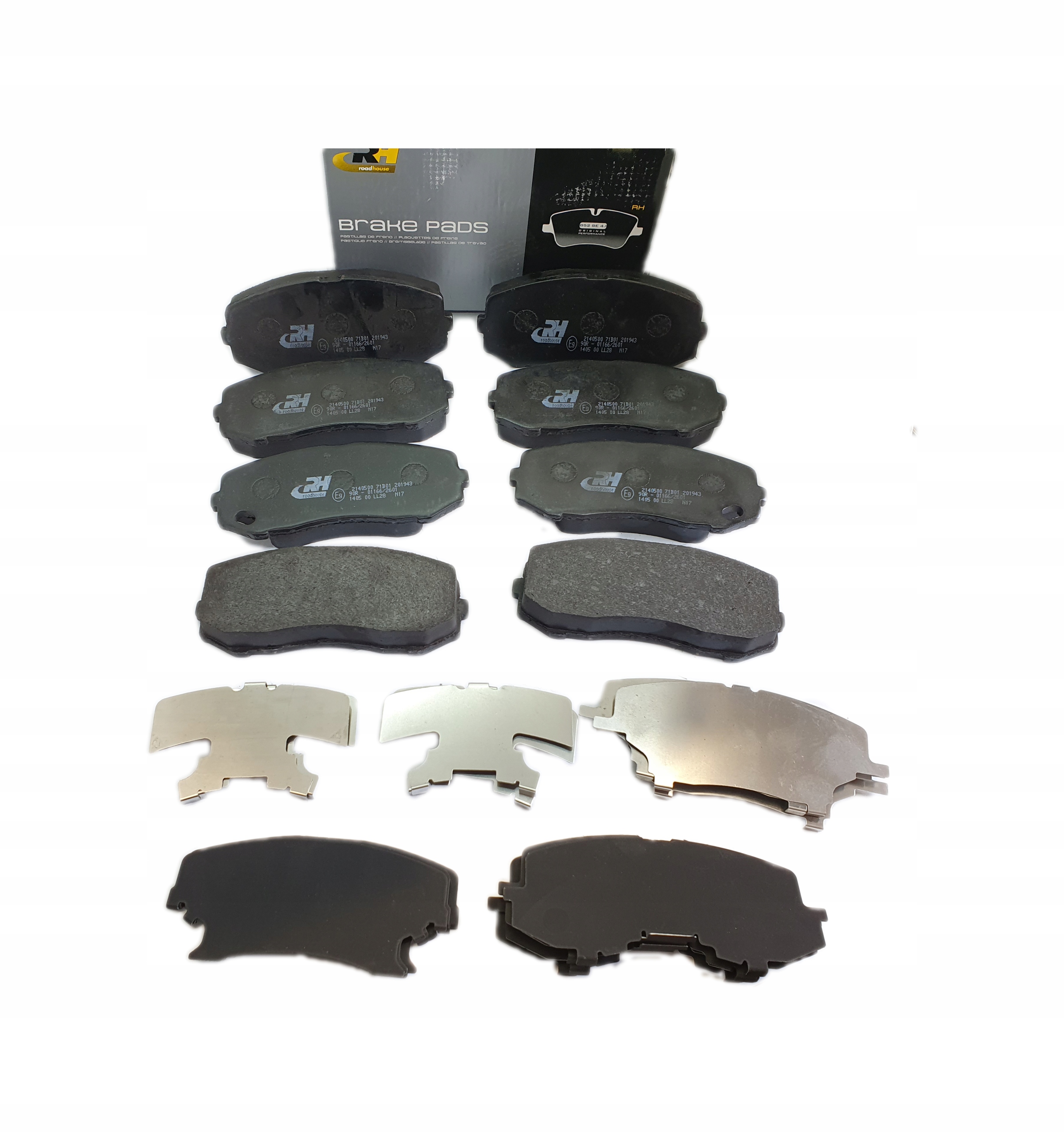 2140500 - ТОРМОЗНЫЕ КОЛОДКИ ПЕРЕДНИЕ MITSUBISHI CANTER VII 2005-