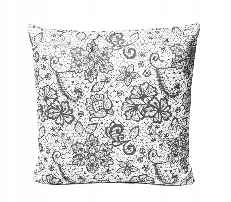 POSZEWKA bawełna 40x60 Koronka biała