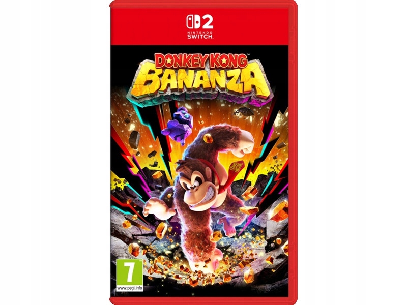 Donkey Kong Bananza Gra Nintendo Switch 2