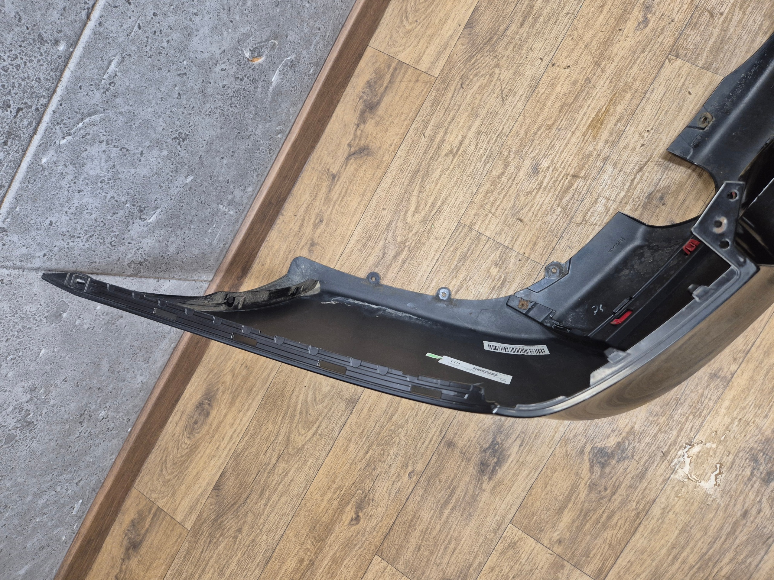 BMW 3 F30 m-packet bumper rear part rear 4XPDC + diffuser 340i 335i colour - X02