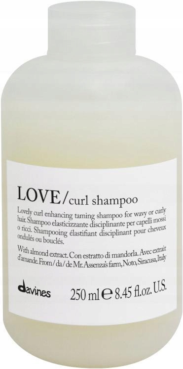 DAVINES LOVE CURL SZAMPON PODKREŚLAJĄCY SKRĘT