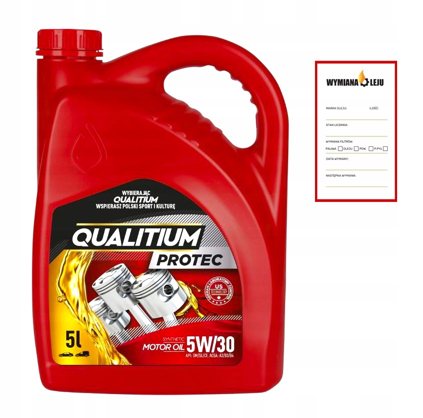 Olej Syntetyczny QUALITIUM PROTEC 5W30 5L