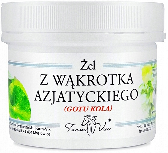 

Żel Z Wąkrotka Azjatyckiego (gotu-kola) 150ml