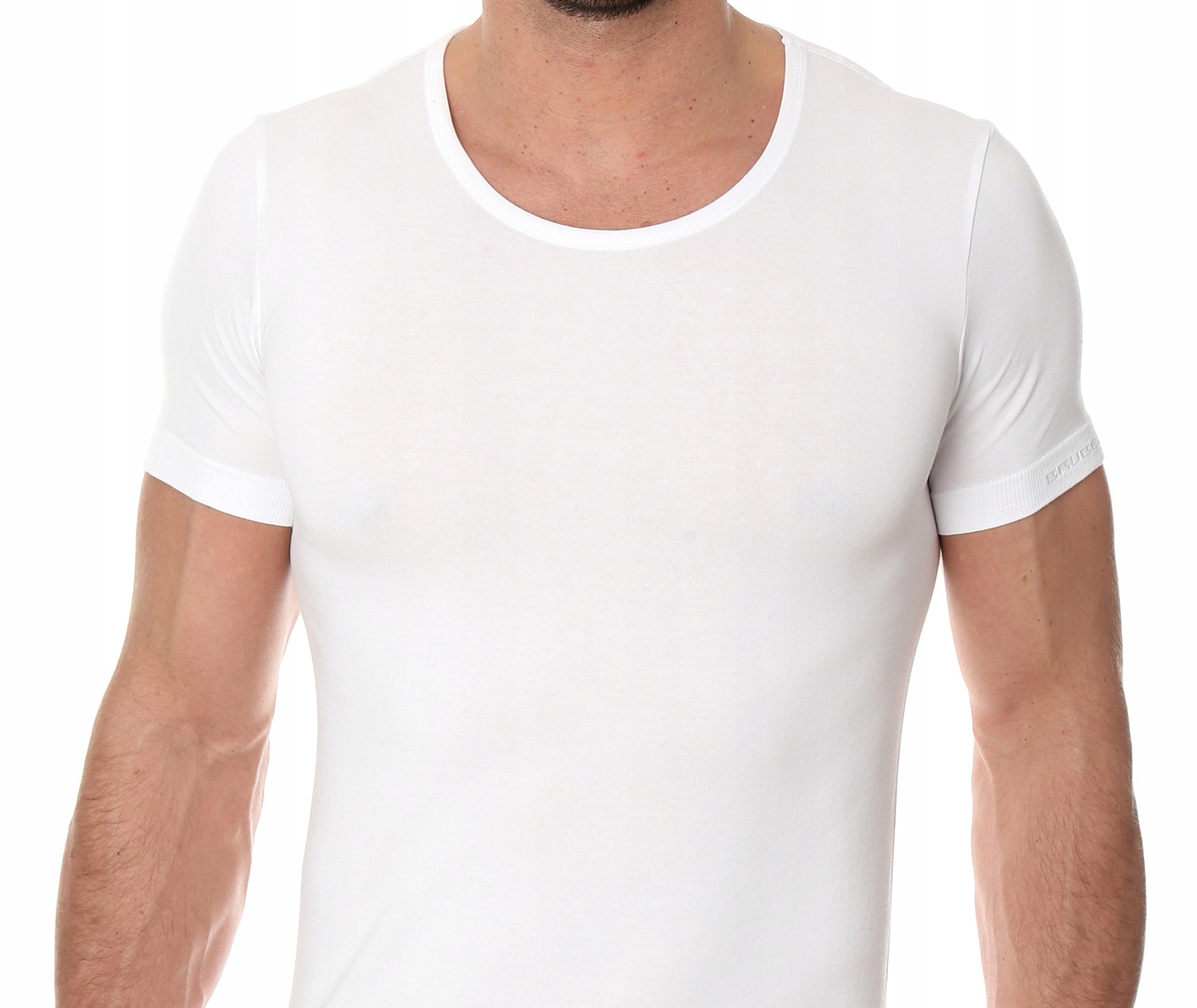 Brubeck ODDYCHAJĄCA PODKOSZULKA KOSZULKA MĘSKA T-SHIRT Bawełniany -XL Rozmiar XL