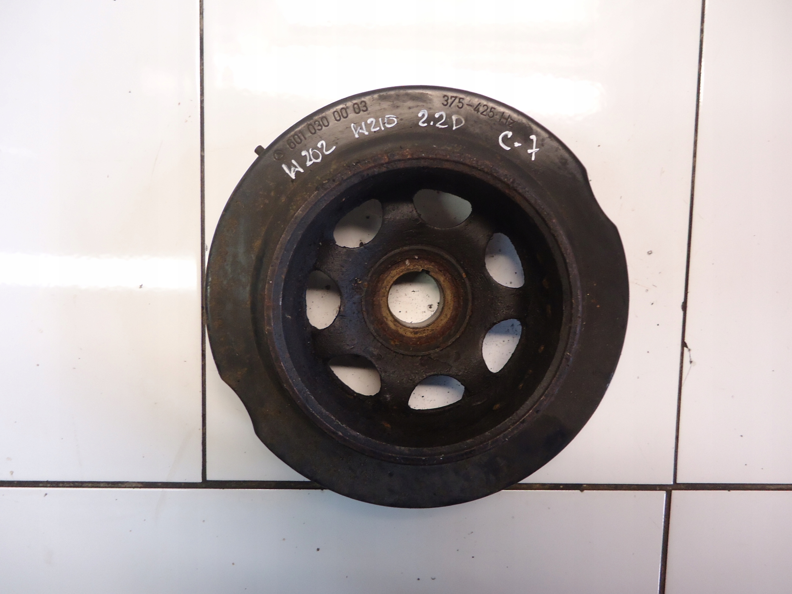 MERCEDES E W210 2.2CDI pulley 6010300003