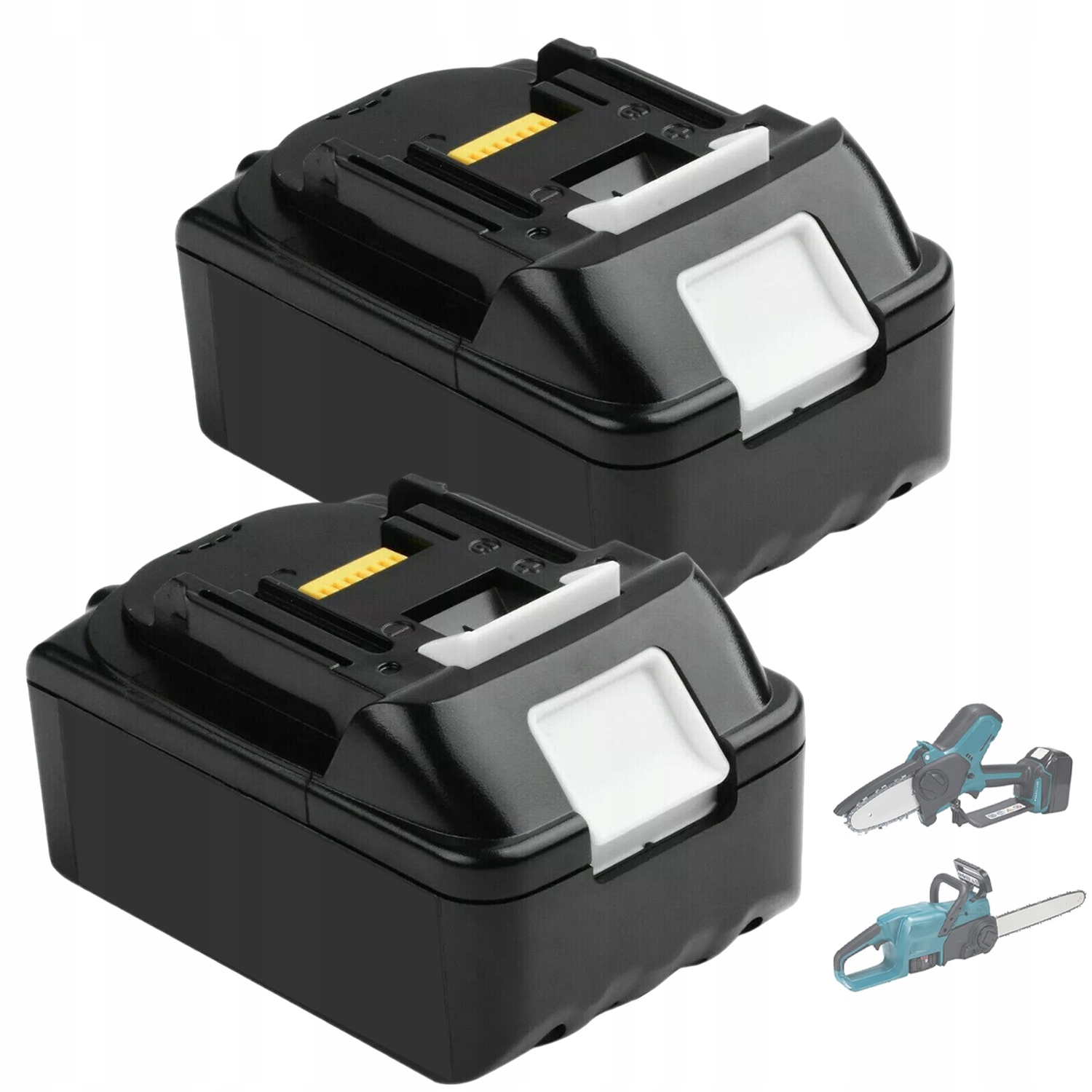 2KS Akumulátor Baterie 18V 5,0AH Pro BL1850 BL1860B BL1855 BL1820B BL1815