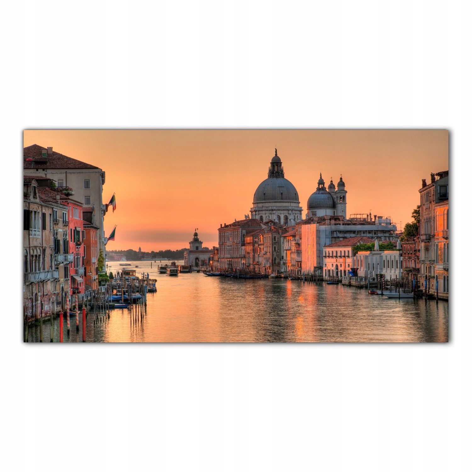 Kostel Západ Slunce 140x70 Panel sklo do kuchyně