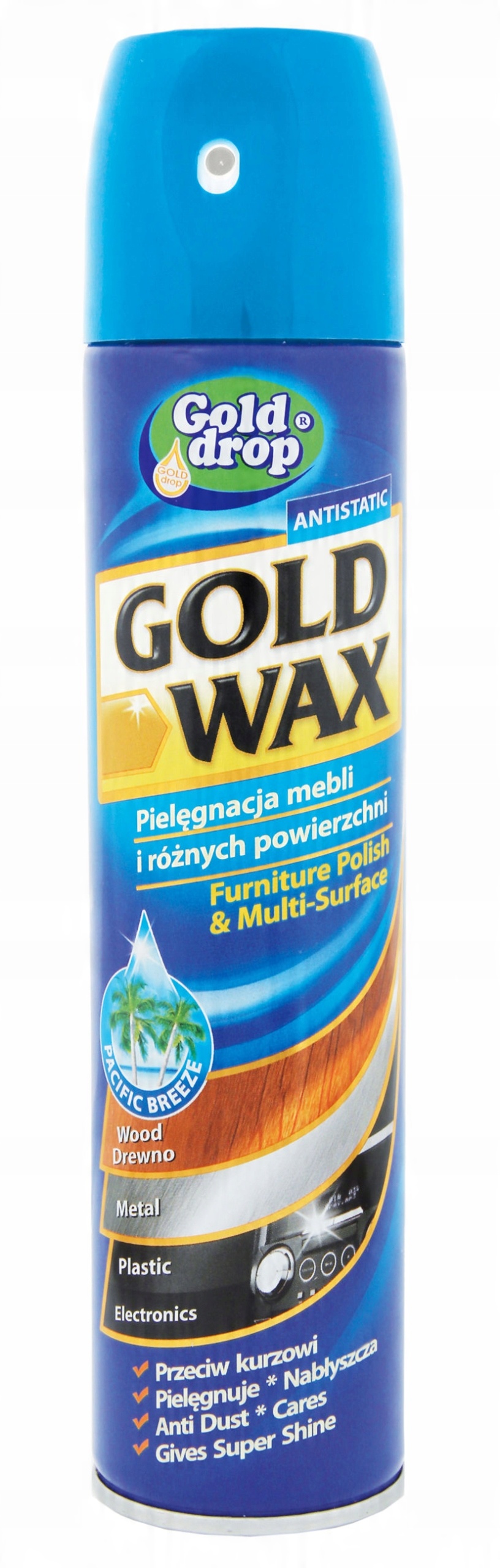 

Gold Wax Preparat Do Mebli 300 ml Antistatic