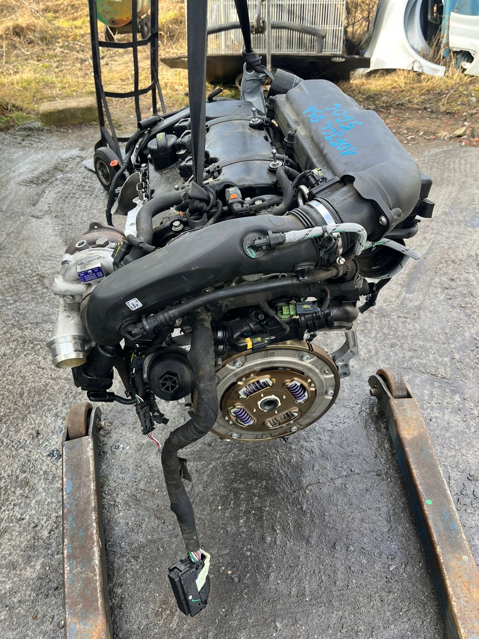 engine complete PEUGEOT CITROEN 1,6 10FJCC PSA 5G06