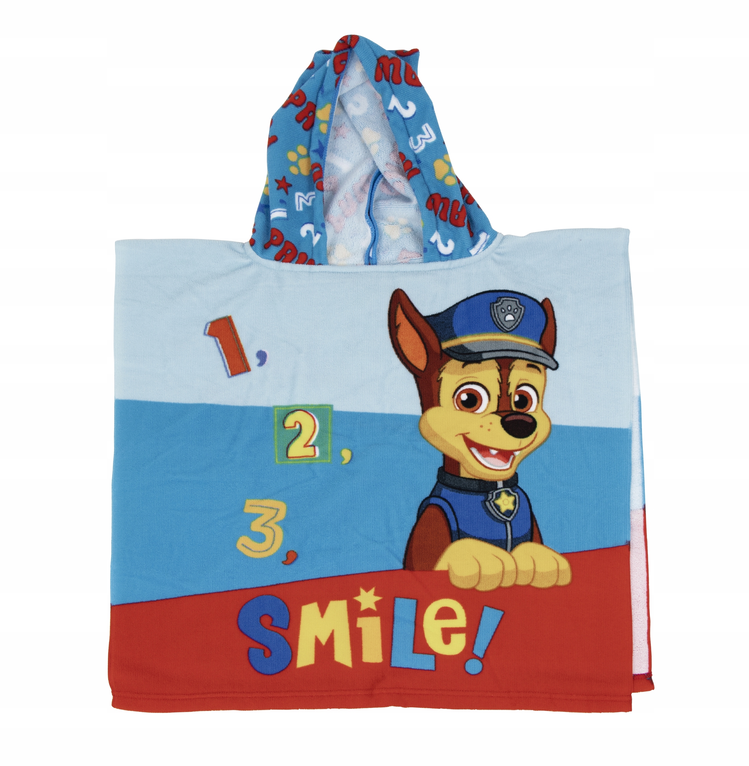 

Ręcznik kąpielowy Szybkoschnący Psi Patrol Poncho