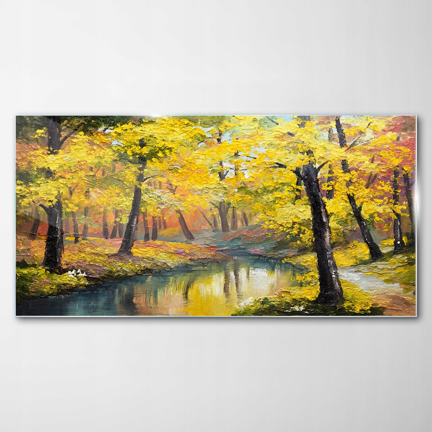 

Hartowany Obraz Szklany Krajobraz Jezioro 120x60