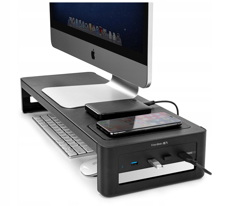 

Podstawa Monitora Vaydeer Stand Power Z Ładowarką