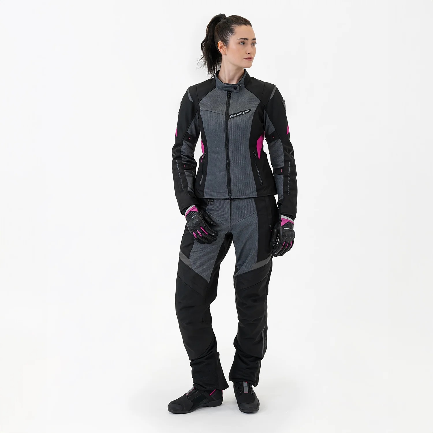 SHIMA RUSH 2.0 LADY VENT Pink Spodnie motocyklowe damskie Model RUSH 2.0 VENTED LADY