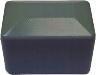 

Zaślepka , Nasadka ogrodzeniowa 60x40antrac 10 szt