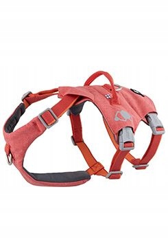 Levně Postroj Hurtta Safeguard Eco jahodový 40-50