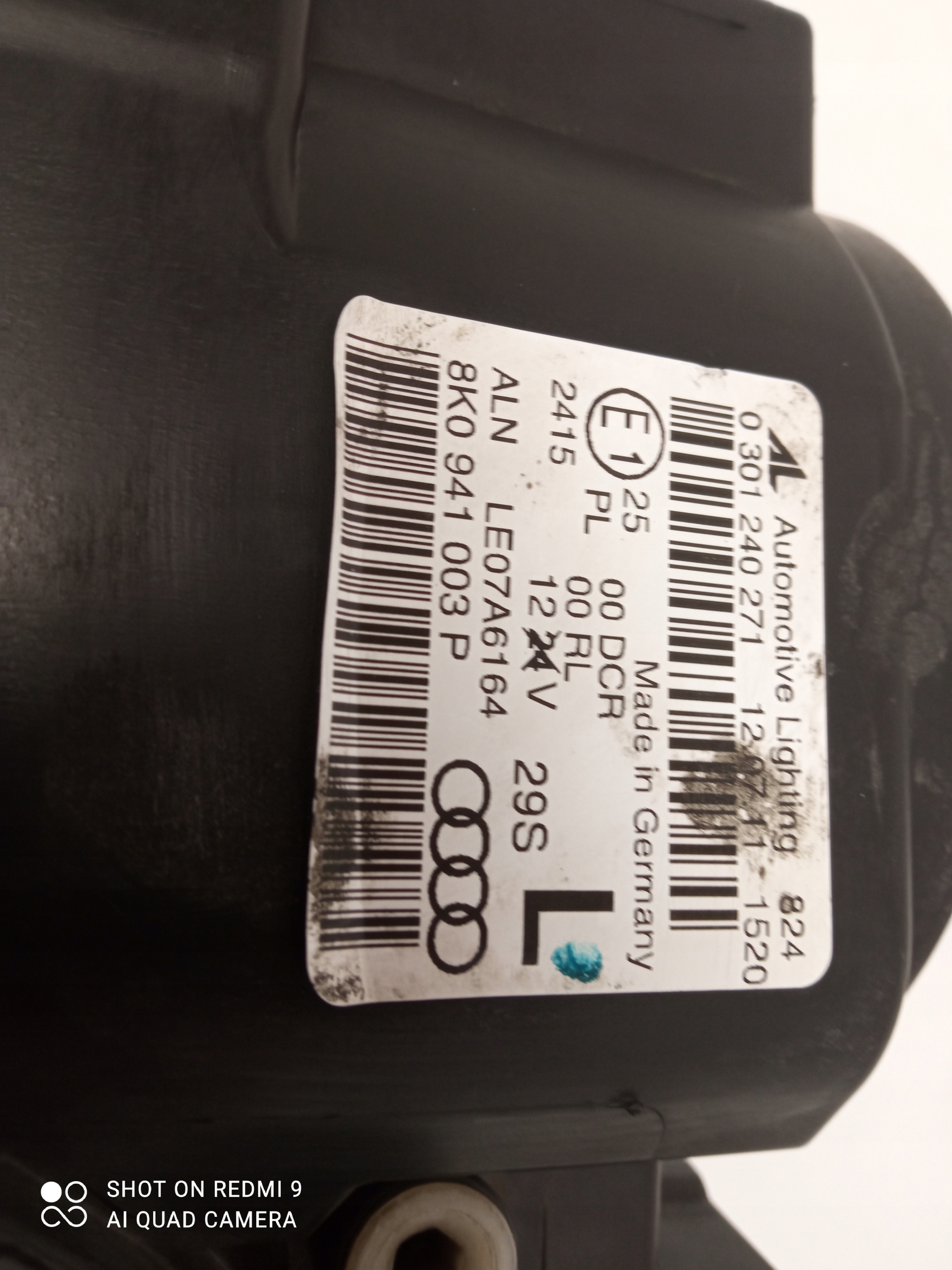 Frontscheinwerfer Audi A4 B8 8K0941003P Xenon Links Scheinwerfer Headlight - Thumbnail 7