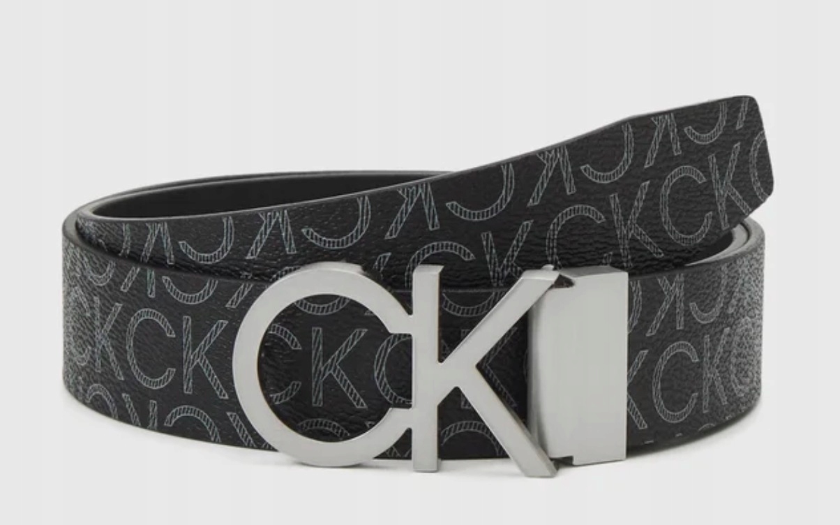 Calvin Klein pasek czarny mężczyzna Size 70 -120 cm