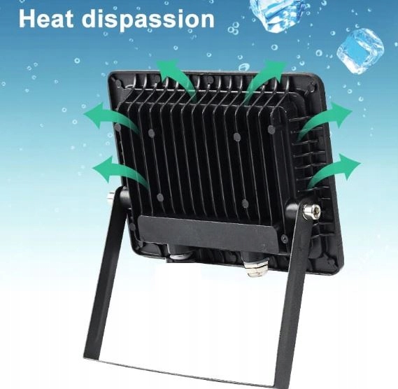 Lampa Halogen Naświetlacz LED 10W czujnik ruchu Barwa światła biały zimny