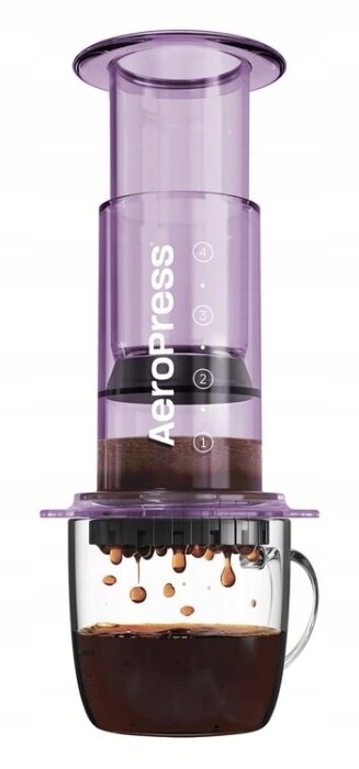 AeroPress Clear sada na přípravu kávy a filtrů