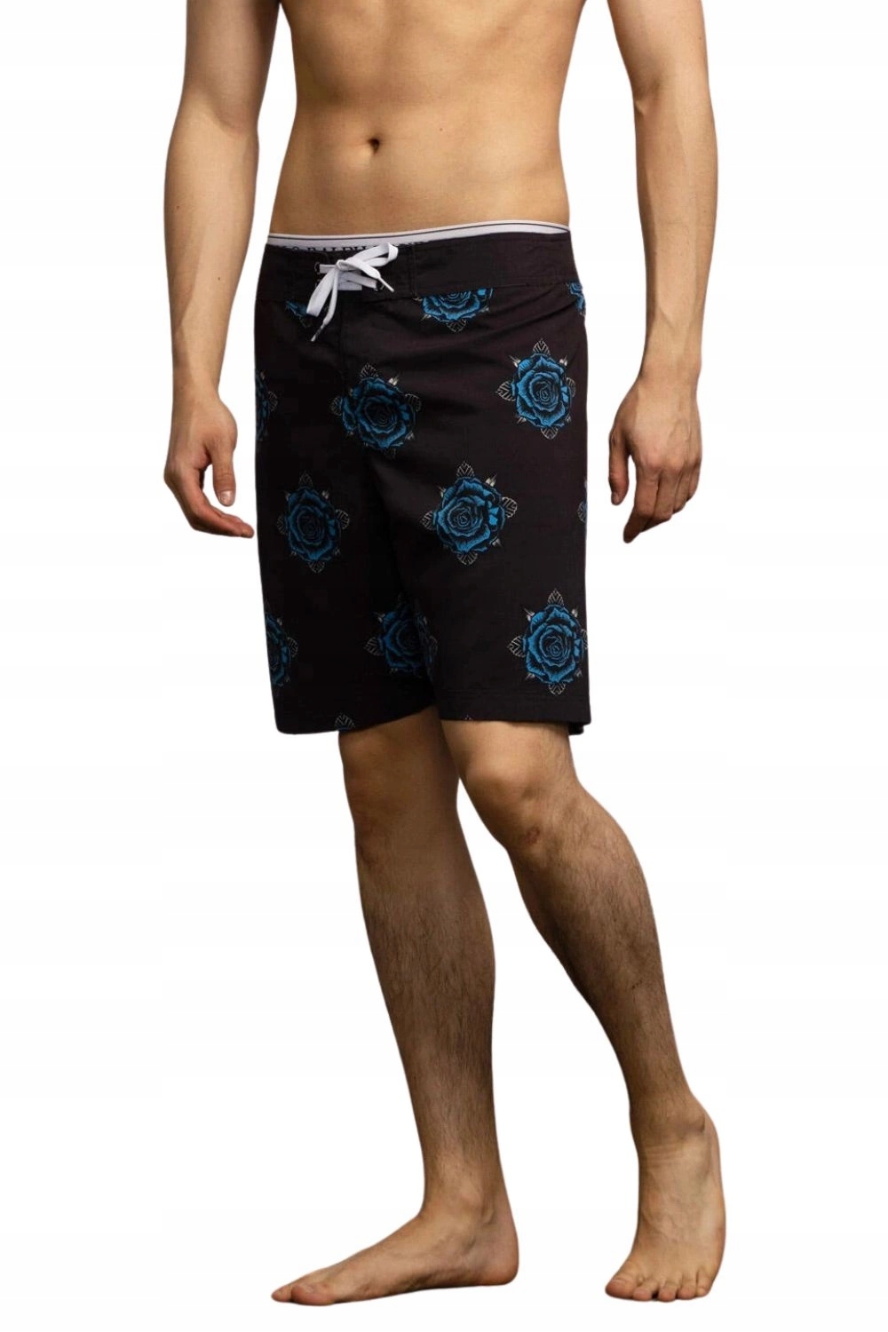 Kraťasy Santa Cruz Dressen Rose Crew boardshorts černé vel. L 34
