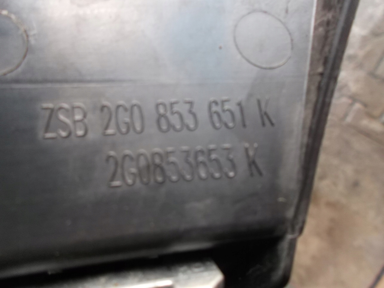 VW Polo V Kühlergrill FRONTGRILL Kühlergitter 2G0853365K - Thumbnail 5