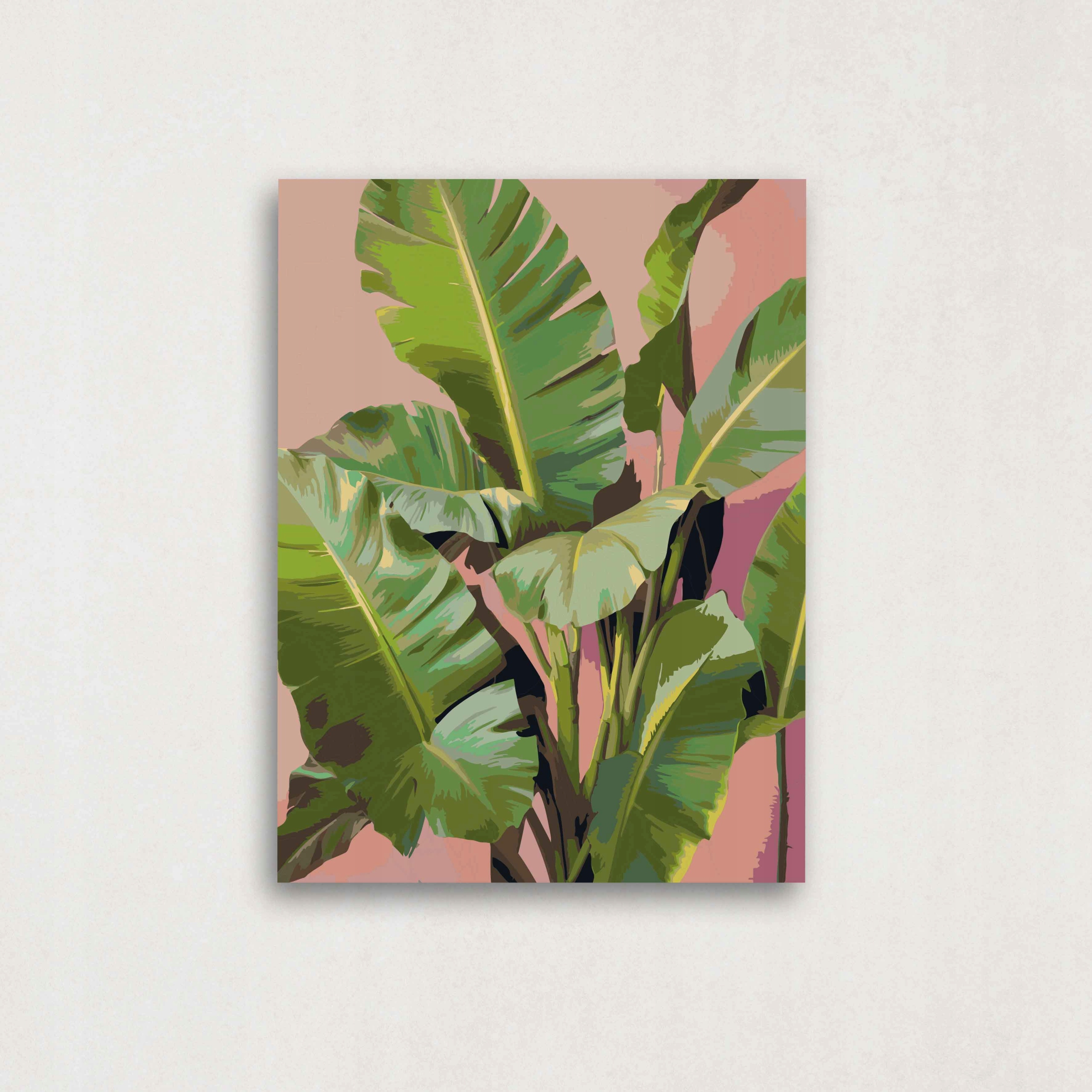 Malování podle čísel – Palmové Listy 40x50cm Make It Easy produkt Pl