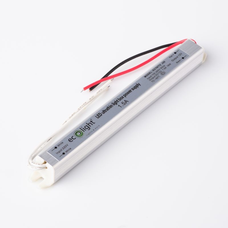 

Zasilacz Ultra Slim 18W 12V 1,5A