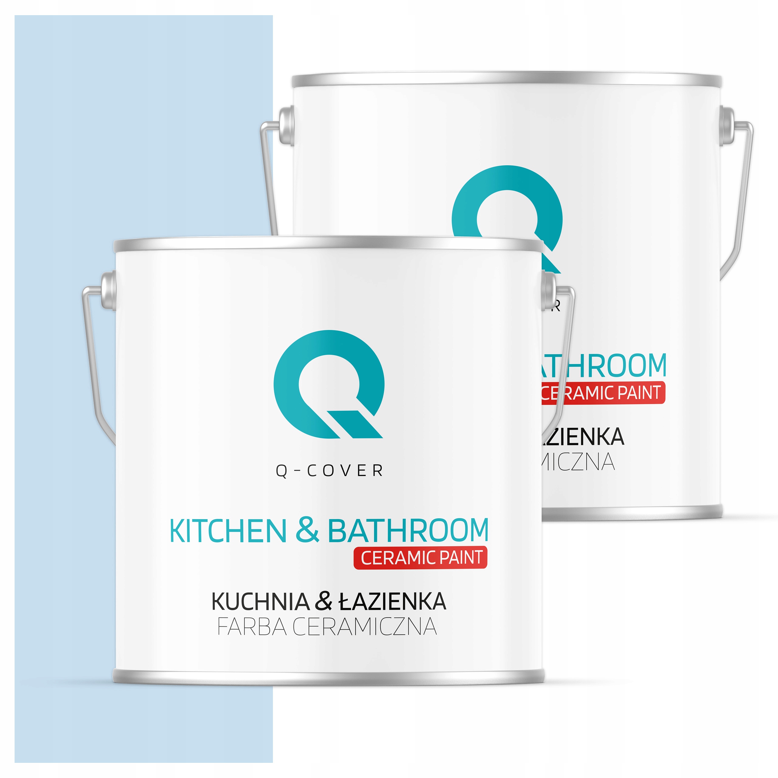 Farba do kuchyne a kúpeľne Umývateľná 5L Hlboká matná farba Modrá H0169