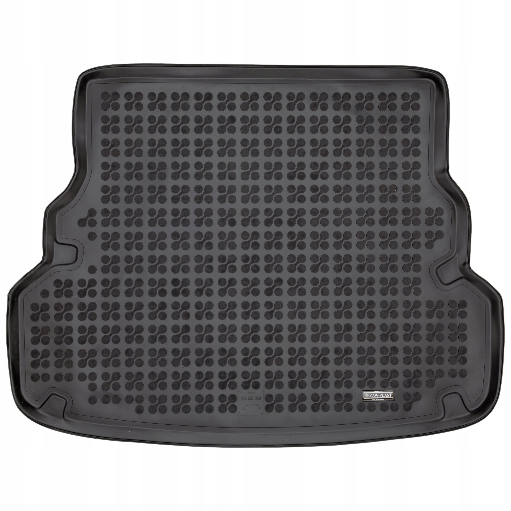 Gumowa mata samochodowa pasuje do Kia Rio III 2011-2017 Sedan