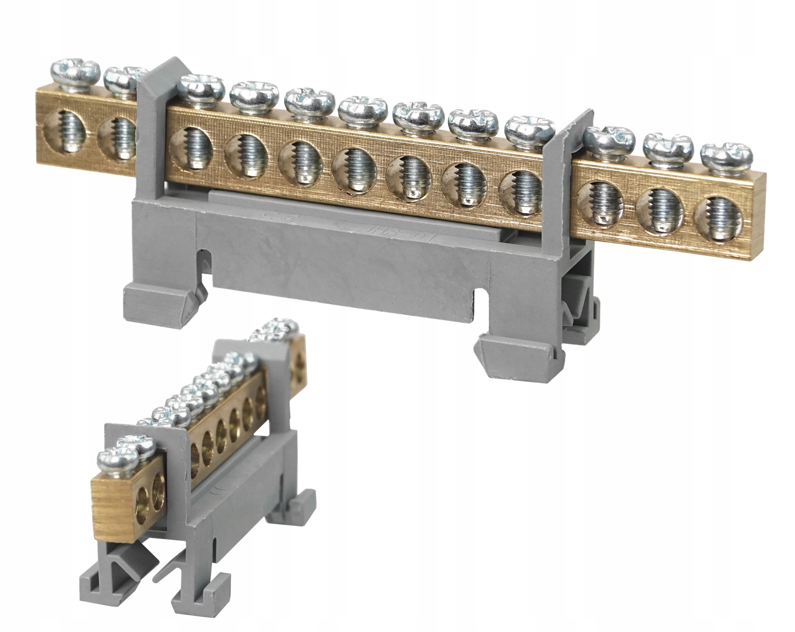 

Mostek Zerowy Listwa Złączka Zacisk 12P Szary