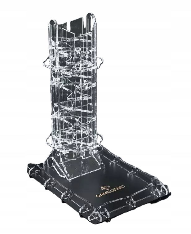 GAMEGENIC CRYSTAL TWISTER PREMIUM DICE TOWER WIEŻA NA KOŚCI