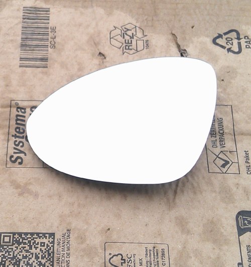 PORSCHE CAYENNE III 17- LEWY WKŁAD LUSTERKA FOTOCHROM ORYGINAŁ 9Y2857521F